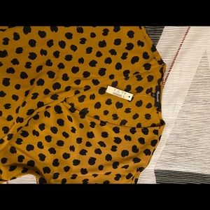 Madewell wrap blouse